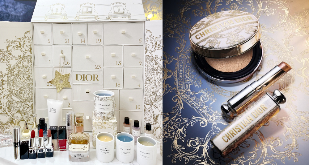 DIOR聖誕系列超奢華！「杜樂麗花園限量版」白金刺繡外殼、豪華倒數月曆美翻